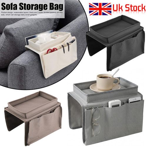 Sofa chair arm rest organiser - rest,