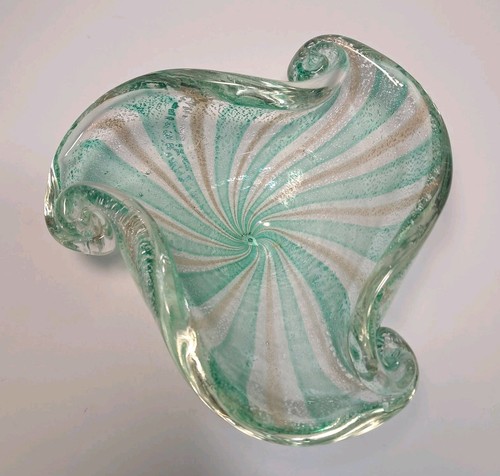Vintage murano art glass candy - glass,