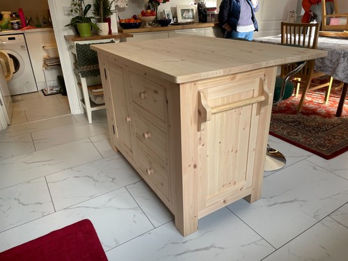 Handmade solid pine kitchen - handmade,