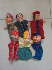 6 VINTAGE RUBBER HEADED HAND