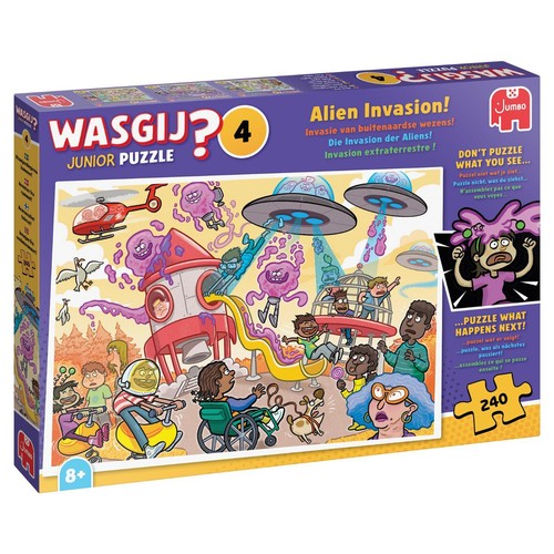 Wasgij junior alien invasion - 4,