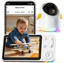 Baby Monitor With Camera 5"