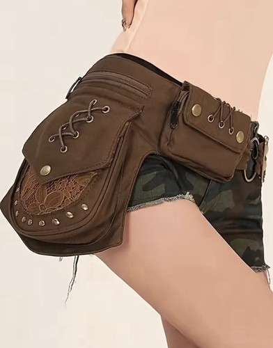Vintage style waist bum bag - vintage,