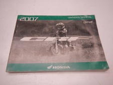 2007 Honda Owner's Manual