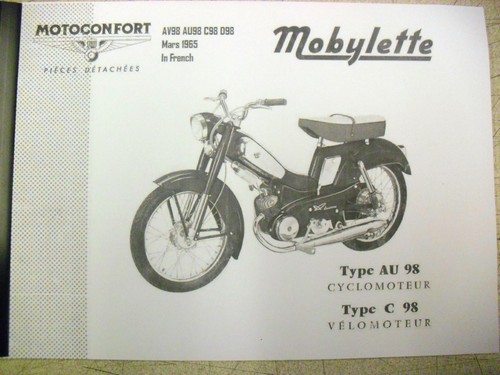 Mobylette/Moped/AV98/AU98/C98/