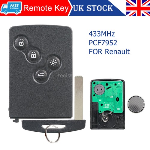 Button car key card fob - 4, for