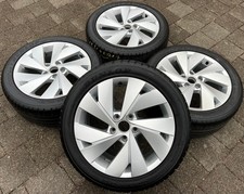 4 original 17" alloy summer wheels VW Golf 8 VIII 225/45R17 91W Dunlop Freihaus