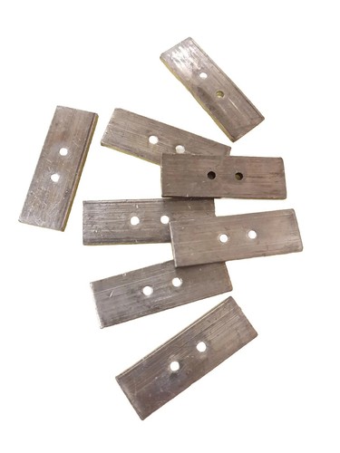 Rectangle lead curtain weights - lead,