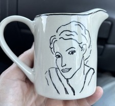 Pottery and glass, Francesca sango silhouette china creamer, # 6153