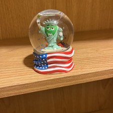 Green M and M Statue of