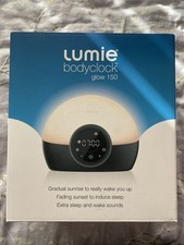 Lumie Bodyclock Glow 150 Gradual Sunrise Wake-Up Light Alarm Clock for SAD
