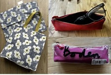 Boden Canvas Bag Scarf & Glasses/ Makeup Bag   Perfect  Xmas Gift Next Day Post 