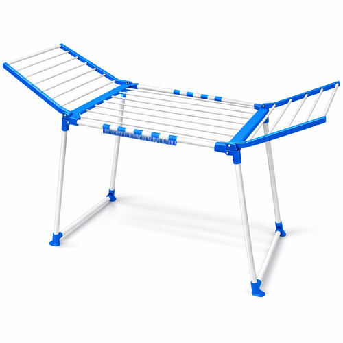 Folding winged clothes airer - winged,