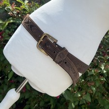 Diesel Brown Leather Belt