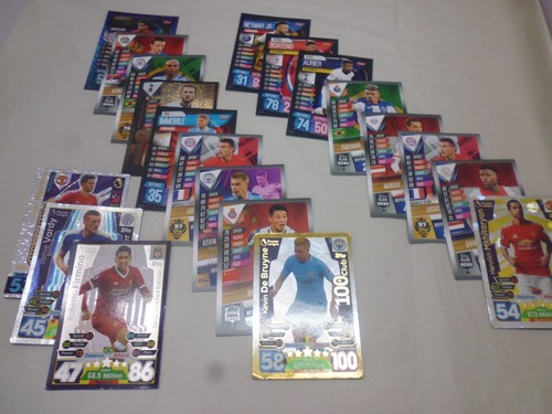 Match attax cards - match, plus