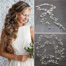 Wedding Pearl & Diamante Hair