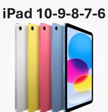 APPLE IPAD 10 9 8 7 6 Gen 32GB/64GB/128GB Wi-Fi 4G TABLET EXCELLENT CONDITION