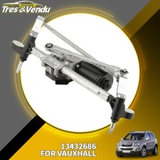VAUXHALL CORSA D & E FRONT WINDSCREEN WIPER MOTOR & LINKAGE OEM 13182342/