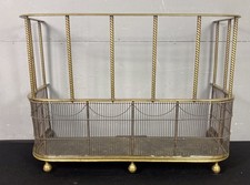 Antique Ornate Large Brass Fireplace / Fireguard. Great Condition.