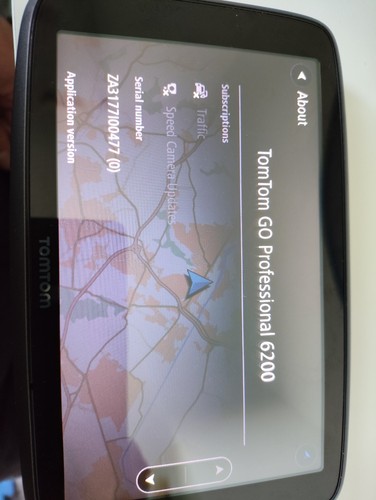 Tomtom professional 6200 - tomtom,