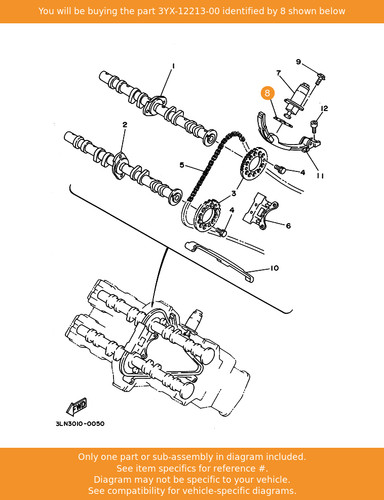 Yamaha gasket tensioner case - gasket,,