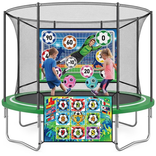 Trampoline football game - trampoline,