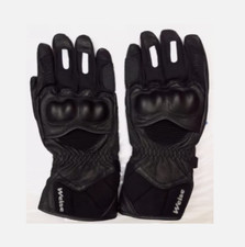 IN STORE CHEAP WEISE MANX LEATHER MOTORCYCLE WINTER GLOVE BLACK