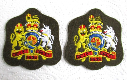 Pair british army warrant - pair, army: