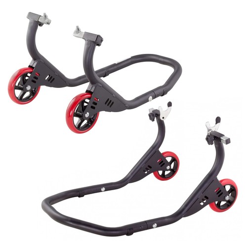 Motorcycle front rear - rear, track