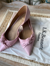 LK Bennett Pale Pink Leather