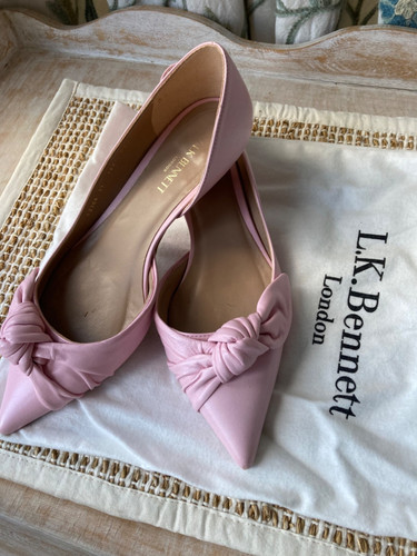 Bennett pale pink - pink, leather