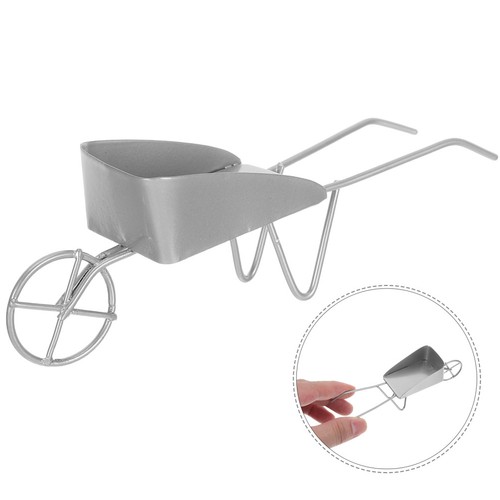 4pcs mini vintage wheelbarrow - 4pcs,