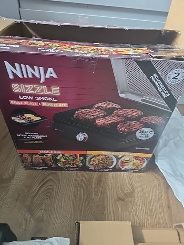 Ninja sizzle indoor grill - ninja,, sizzle,
