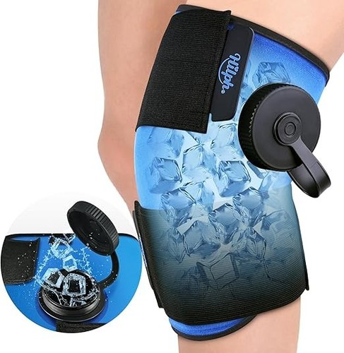 Hilph knee ice bag wrap - ice, pain