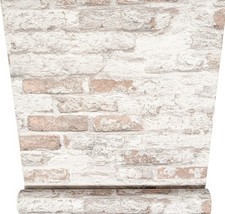 Grey Brown Brick Wallpaper 3D