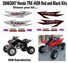 2006 2007 Honda TRX450R Decal