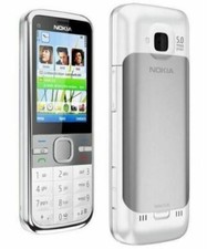  Nokia C5-00 5MP WHITE Bluetooth 3G Unlocked Phone + WARRANTY 