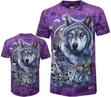 Tie Dye T-Shirt Wolves Dream