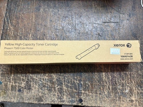 Xerox 7500 yellow high - xerox,