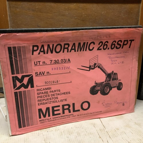 Rare merlo panoramic 6spt - rare,