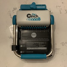 The Cinch Book Binding Machine Memory Keepers Hole Punch Tool Scrapbooking EUC