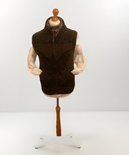 RRL Double RL Mens Hand Knitted Sleeveless Zip Up Knit Size Medium RRP £750 RARE