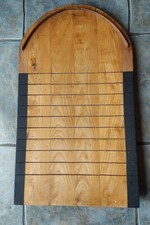 Fruitwood, Shove Ha'penny Board Game, Antique