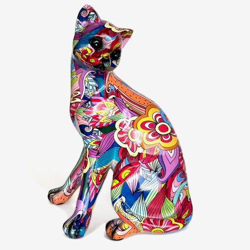 Cat figurine statue ornament - cat,