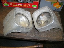 Pair genuine Massey Ferguson 135 Butlers headlights