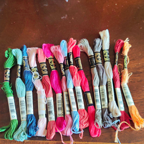 Dmc stranded cotton strand - cotton, 6-strand