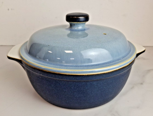 Denby blue jetty casserole - denby,
