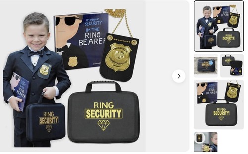 Ring bearer security - bearer, gift