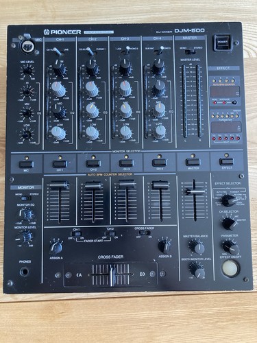 Pioneer djm 500 channel dj - djm-500, 4-channel