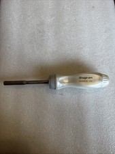 Snap On Ratchet Screwdriver In Pearl With  5 Bits NEW
